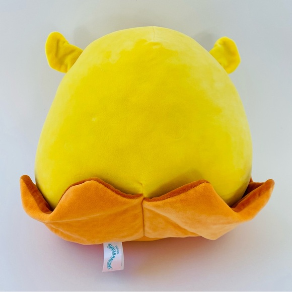 EUC Squishmallows Original LARGE Size 12 inches Bijan The Yellow Octopus Animal - Picture 4 of 9